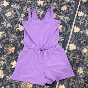 Girls all in motion purple athletic romper XS (4/5)